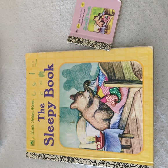 Little Golden Books Other - The Sleepy Book Little Golden Book Margaret Wise Brown With Mini Book Version